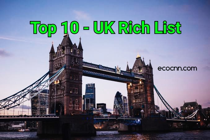 Top 10 richest people in the UK 2023 Billionaires